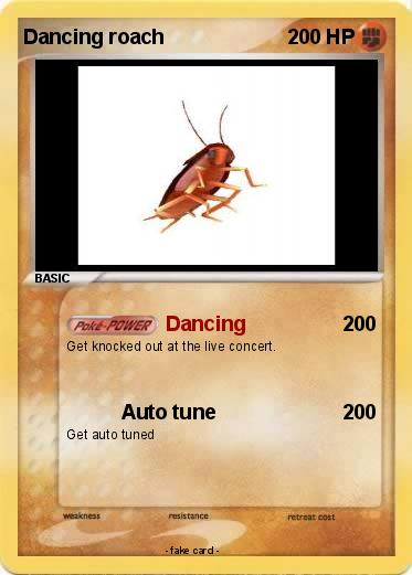 Pokemon Dancing roach