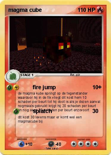 Pokemon magma cube