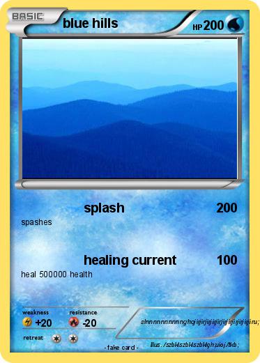 Pokemon blue hills