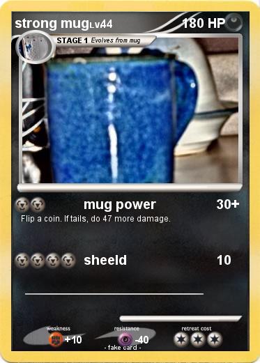 Pokemon strong mug