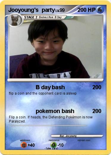 Pokemon Jooyoung's  party