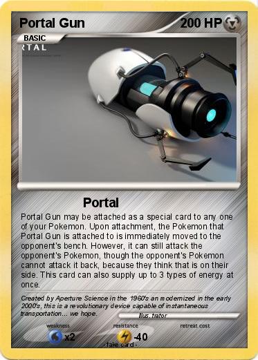 Pokemon Portal Gun