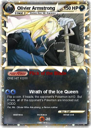 Pokemon Olivier Armstrong