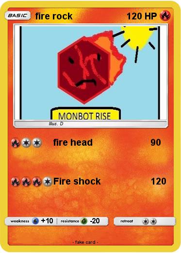 Pokemon fire rock