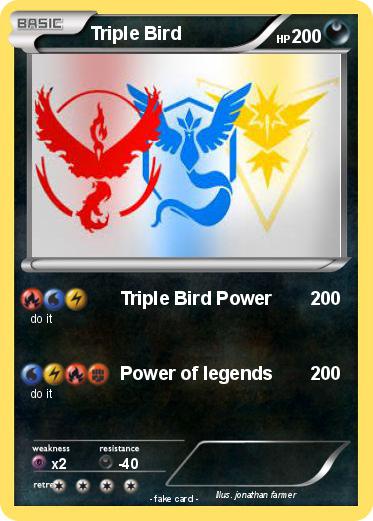 Pokemon Triple Bird