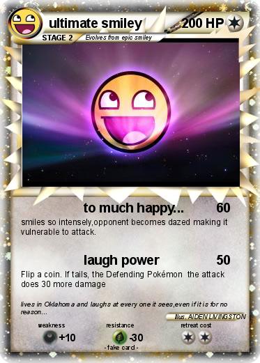 Pokemon ultimate smiley