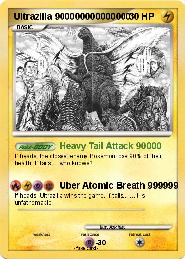 Pokemon Ultrazilla 900000000000000