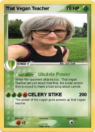 Pokemon That Vegan Teacher