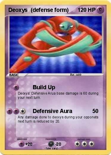 Pokemon Deoxys  (defense form)