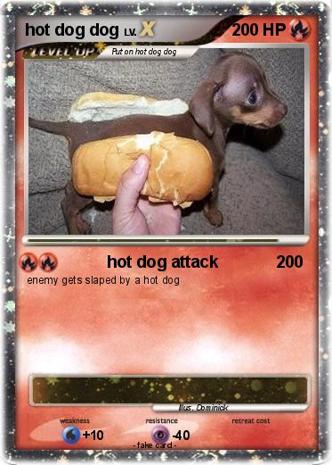 Pokemon hot dog dog