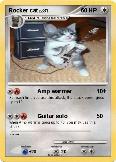 Pokemon Rocker cat