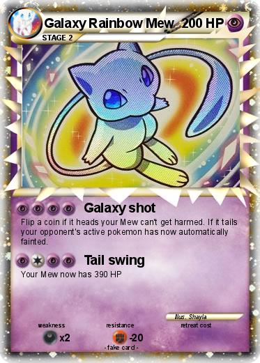 Pokemon Galaxy Rainbow Mew