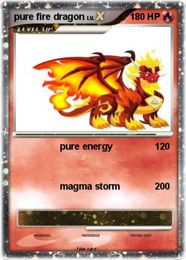 Pokemon pure fire dragon