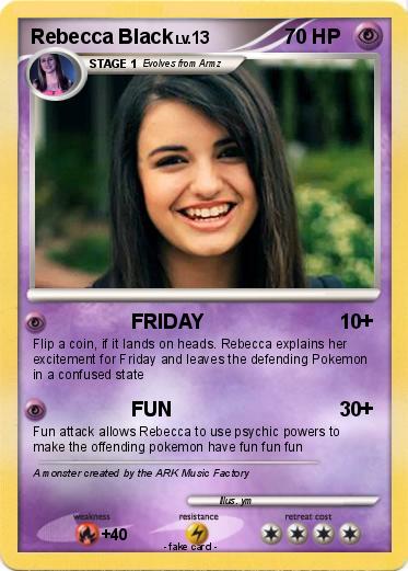 Pokemon Rebecca Black