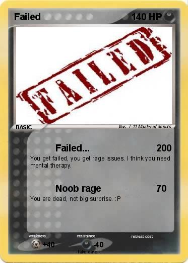 Pokemon Failed