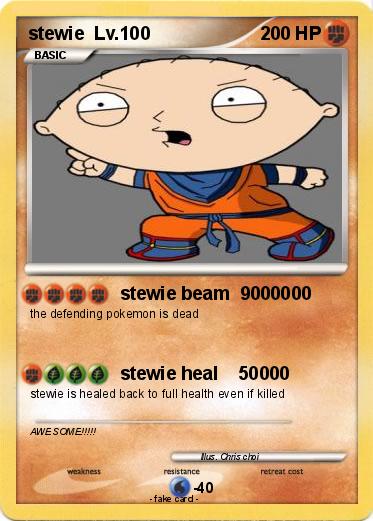 Pokemon stewie  Lv.100