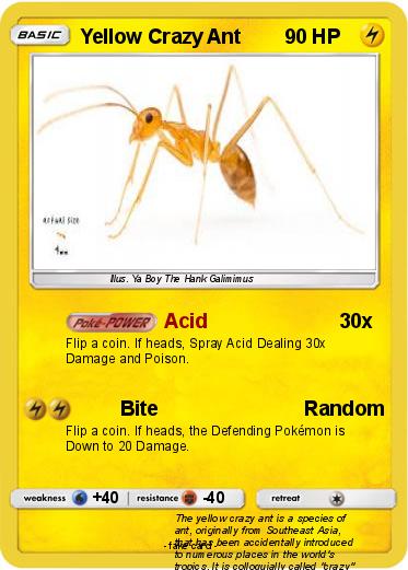 Pokemon Yellow Crazy Ant