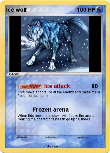 Pokemon Ice wolf