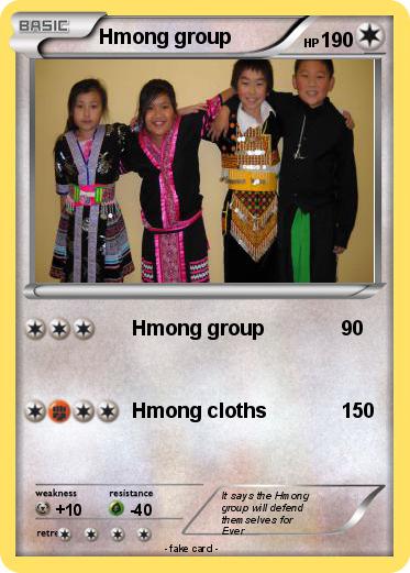 Pokemon Hmong group