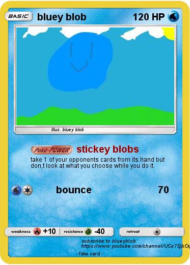 Pokemon bluey blob