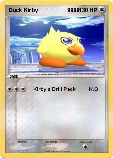 Pokemon Duck Kirby                   9999