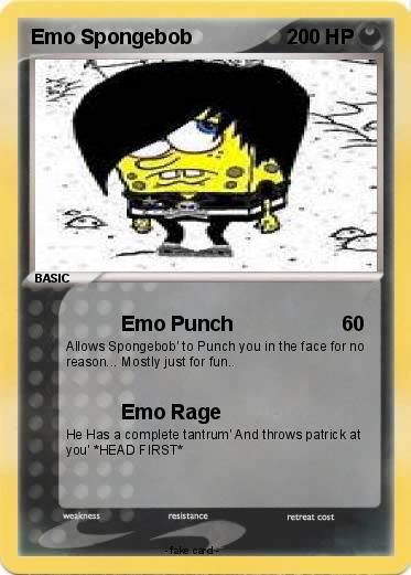 Pokemon Emo Spongebob