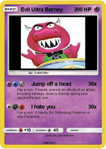Pokemon Evil Ultra Barney