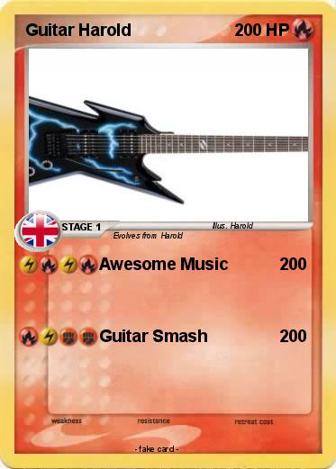 Pokemon Guitar Harold