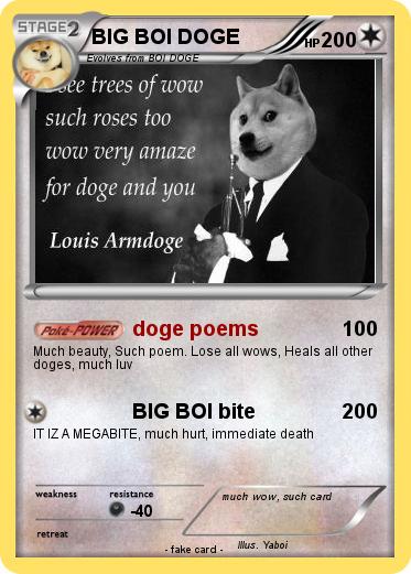 Pokemon BIG BOI DOGE