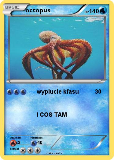 Pokemon octopus