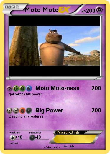Pokemon Moto Moto
