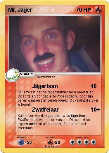 Pokemon Mr. Jäger