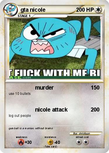Pokemon gta nicole