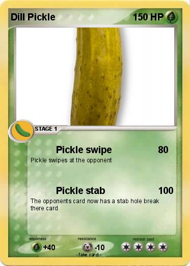 Pokemon Dill Pickle