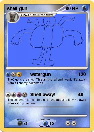 Pokemon shell gun