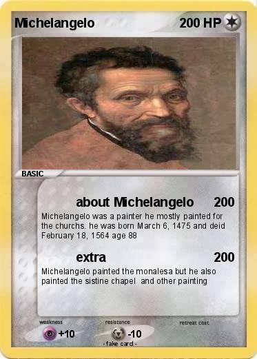 Pokemon Michelangelo