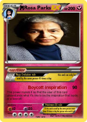 Pokemon Rosa Parks