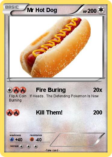 Pokemon Mr Hot Dog