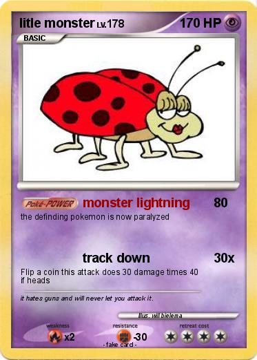 Pokemon litle monster
