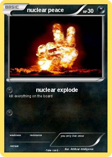 Pokemon nuclear peace