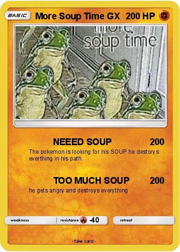 Pokemon More Soup Time GX