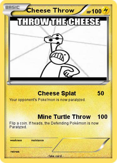 Pokemon Cheese Throw