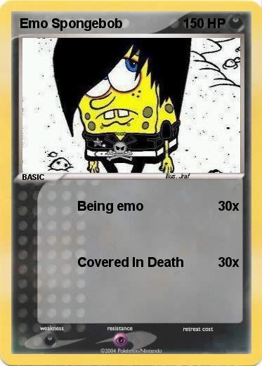 Pokemon Emo Spongebob