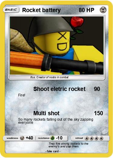 Pokemon Rocket battery