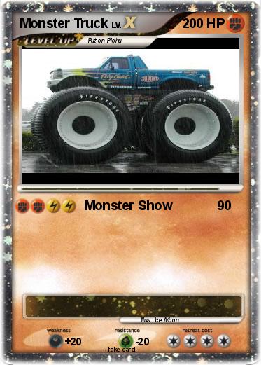 Pokemon Monster Truck