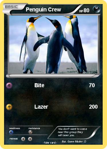 Pokemon Penguin Crew