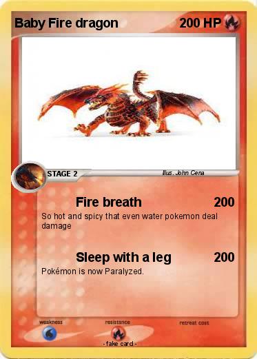 Pokemon Baby Fire dragon