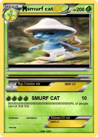 Pokemon smurf cat
