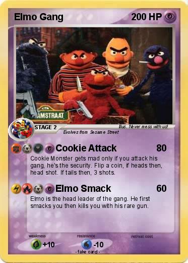 Pokemon Elmo Gang