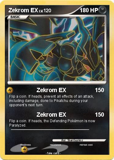 Pokemon Zekrom EX